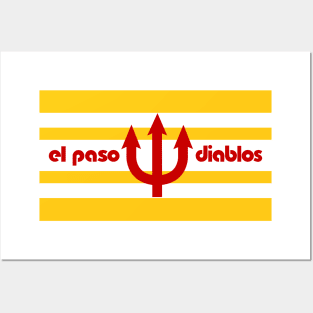 Defunct - El Paso Diablos Baseball Posters and Art